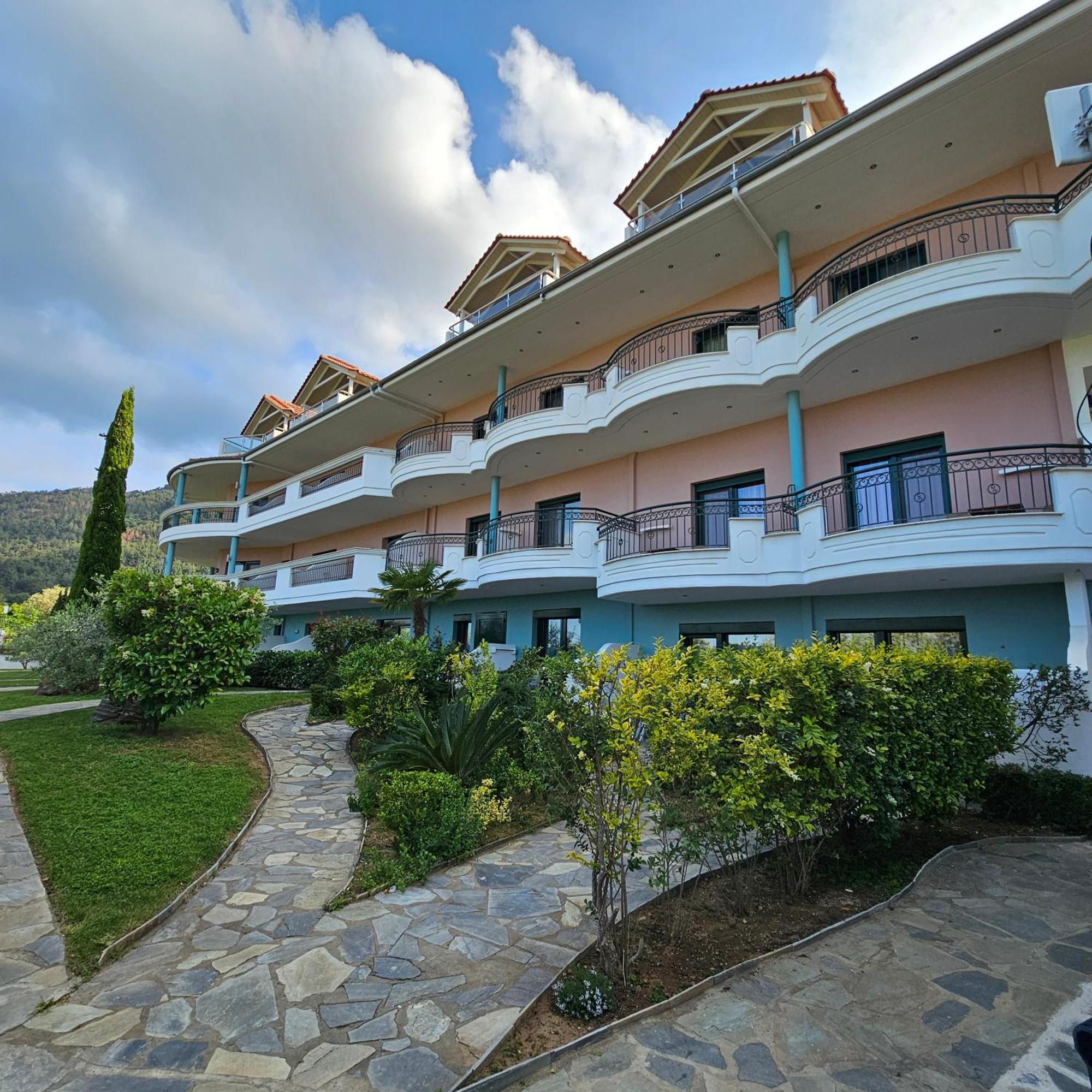 Ocean Beach Hotel Skala Potamia (Thasos) Exterior foto