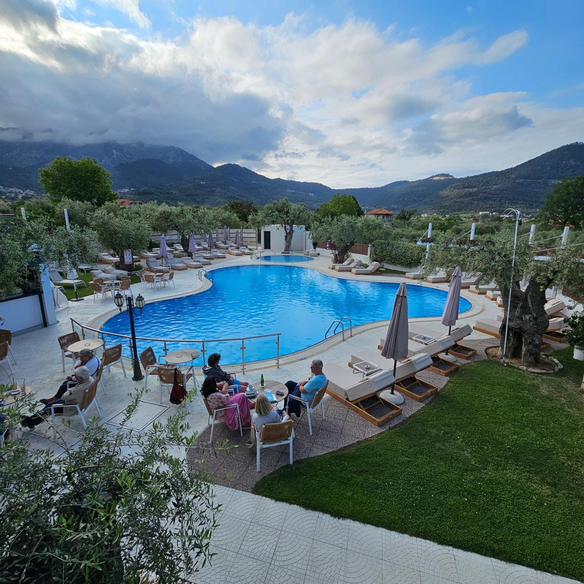 Ocean Beach Hotel Skala Potamia (Thasos) Exterior foto